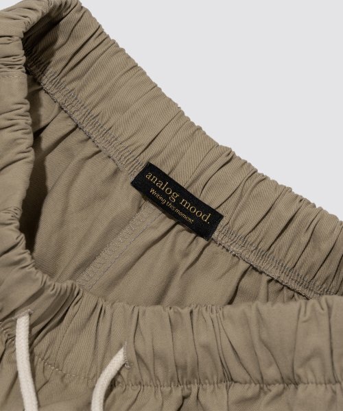 ANALOG MOOD（アナログムード）の「ベーシックバンディングショーツパンツ（ダークベージュ）（その他パンツ・レディース・その他・L/M）」の4枚目の写真