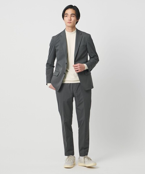 UNITED ARROWS(ユナイテッドアローズ)の「モックネックニット UA COZY ウォッシャブル(ニット/セーター・メンズ・オフホワイト/ブラック/ロイヤルブルー・XXL/XL/M/L/S)」の9枚目の写真