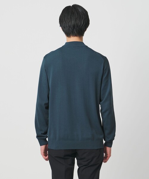 UNITED ARROWS(ユナイテッドアローズ)の「モックネックニット UA COZY ウォッシャブル(ニット/セーター・メンズ・オフホワイト/ブラック/ロイヤルブルー・XXL/XL/M/L/S)」の15枚目の写真