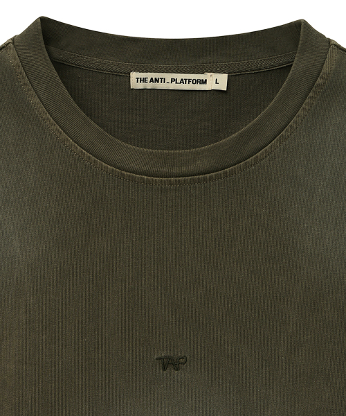 THE ANTI PLATFORM(ディアンチプラットフォーム)の「サンブリーチオーバーサイズTシャツ(カーキ)(Tシャツ/カットソー・レディース・その他・L/XL/M)」の4枚目の写真