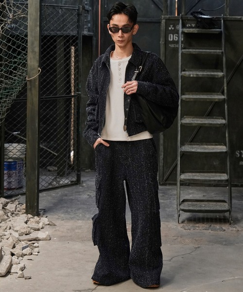 LANDNESS（ランドネス）の「【LANDNESS/ランドネス】FAKE LAYERED WAFFLE HENLEY L/S TEE/フェイクレイヤード ワッフル ヘンリーロンT（Tシャツ/カットソー・メンズ・ホワイト/ブラック/グレー・L/M/S）」の21枚目の写真