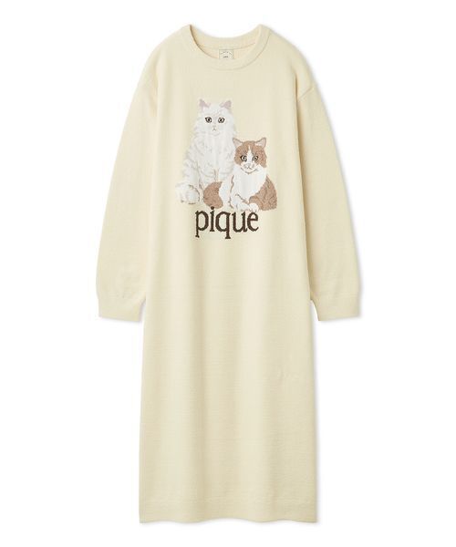 gelato pique（ジェラートピケ）の「エアリーモコキャットジャガード