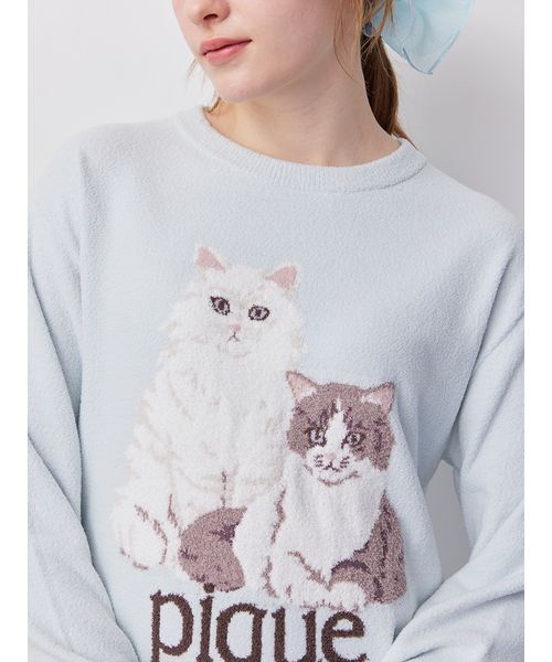 gelato pique（ジェラートピケ）の「エアリーモコキャットジャガード