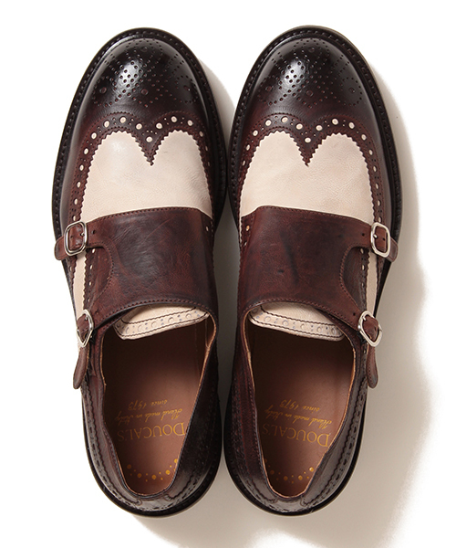 BRILLA per il gusto(ブリッラペルイルグースト)の「◇DOUCAL'S / 別注 コンビ ダブルモンク シューズ(ドレスシューズ・メンズ・ダークブラウン/ブラウン・39/38/41/40/42/40.5/41.5/39.5/38.5)」の14枚目の写真