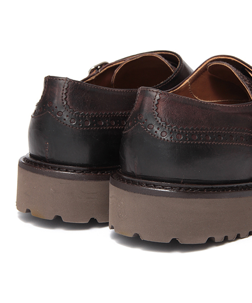 BRILLA per il gusto(ブリッラペルイルグースト)の「◇DOUCAL'S / 別注 コンビ ダブルモンク シューズ(ドレスシューズ・メンズ・ダークブラウン/ブラウン・39/38/41/40/42/40.5/41.5/39.5/38.5)」の20枚目の写真