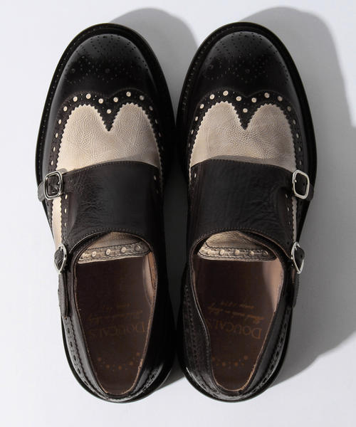 BRILLA per il gusto(ブリッラペルイルグースト)の「◇DOUCAL'S / 別注 コンビ ダブルモンク シューズ(ドレスシューズ・メンズ・ダークブラウン/ブラウン・39/38/41/40/42/40.5/41.5/39.5/38.5)」の11枚目の写真