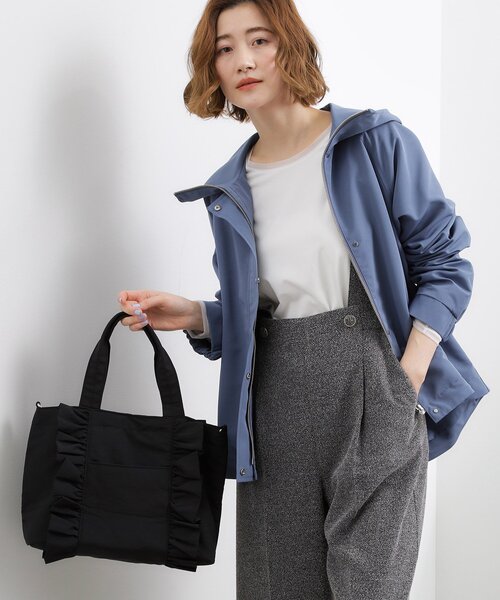 grove(グローブ)の「タテフリル2WAYトート(トートバッグ・レディース・グレー系2/ブラック/グレー・00)」の6枚目の写真