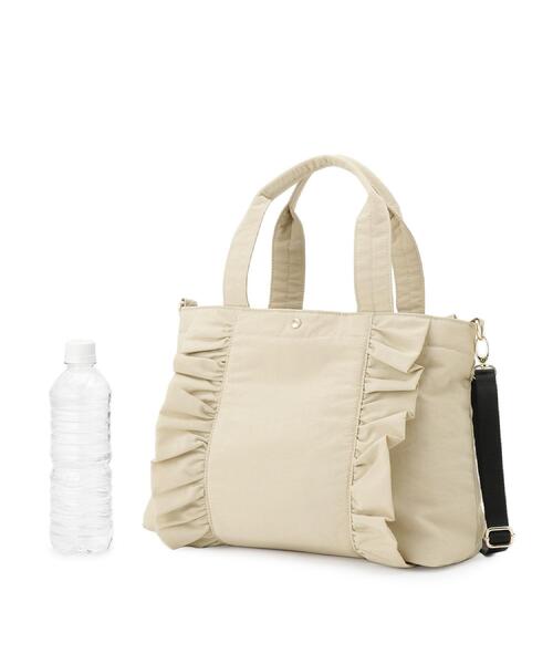 grove(グローブ)の「タテフリル2WAYトート(トートバッグ・レディース・グレー系2/ブラック/グレー・00)」の10枚目の写真