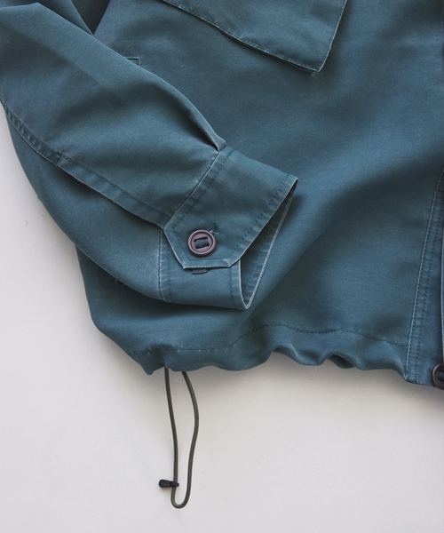 ピグメント加工 CPO シャツブルゾン（ミリタリージャケット）｜JOURNAL