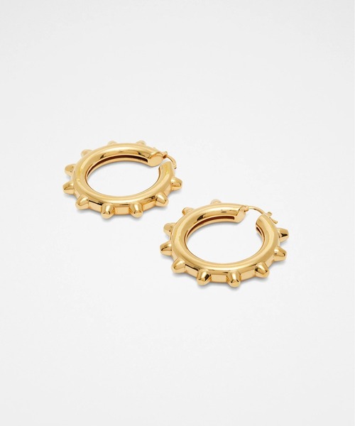 JIL SANDER（ジルサンダー）の「EARRINGS 731（ピアス（両耳用）・レディース・シルバー/ゴールド・UNI）」の4枚目の写真