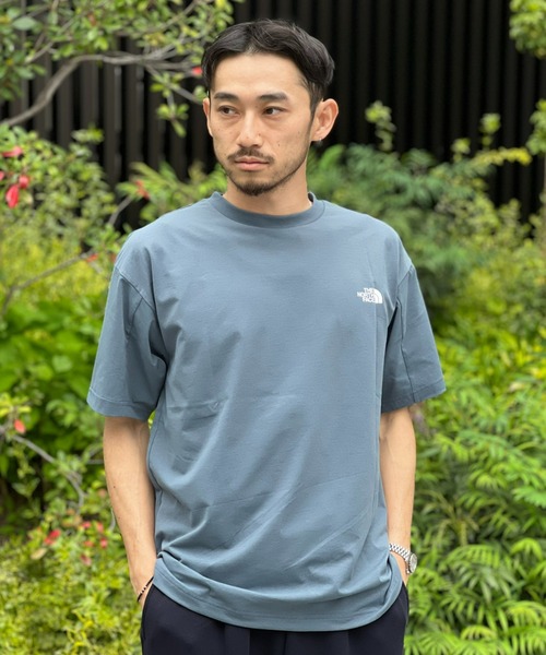 THE NORTH FACE(ザノースフェイス)の「【THE NORTH FACE】S/S ES Logo Wide Tee(Tシャツ/カットソー・メンズ・ブルー/ホワイト/グレー/ブラック・X-LARGE/LARGE/MEDIUM)」の3枚目の写真