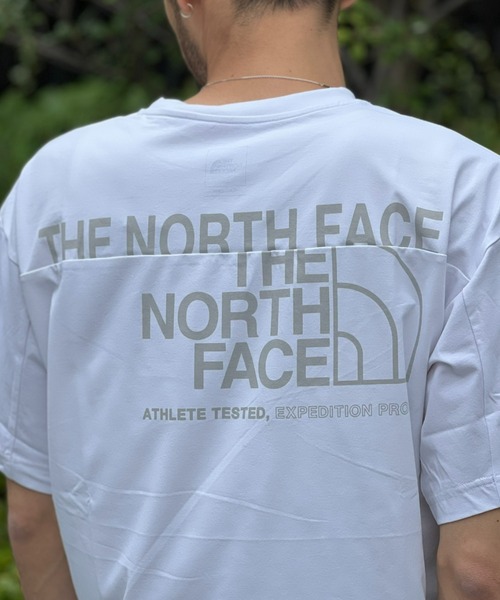 THE NORTH FACE(ザノースフェイス)の「【THE NORTH FACE】S/S ES Logo Wide Tee(Tシャツ/カットソー・メンズ・ブルー/ホワイト/グレー/ブラック・X-LARGE/LARGE/MEDIUM)」の11枚目の写真