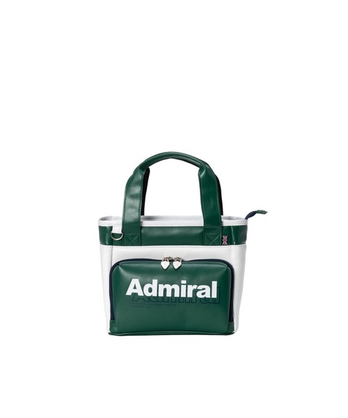 Admiral Golf（アドミラル　ゴルフ）の「ラウンドバッグ ﾍﾞｰｼｯｸｽﾎﾟｰﾂ（トートバッグ・メンズ・ブラック/トリコロール/グリーン・フリー）」の2枚目の写真