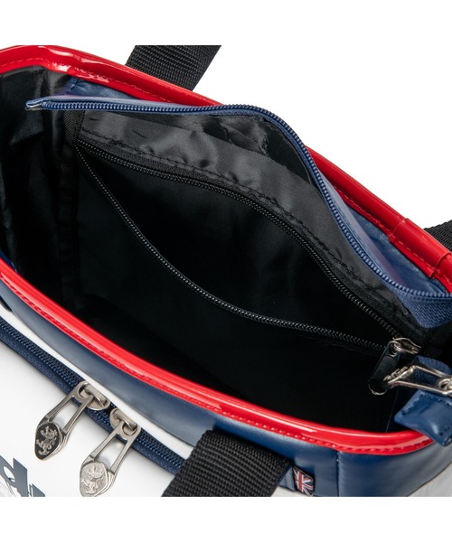 Admiral Golf（アドミラル　ゴルフ）の「ラウンドバッグ ﾍﾞｰｼｯｸｽﾎﾟｰﾂ（トートバッグ・メンズ・ブラック/トリコロール/グリーン・フリー）」の5枚目の写真