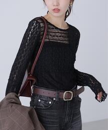 FREE'S MART | ◆パッチワークチュールレースカットソー(Tシャツ/カットソー)