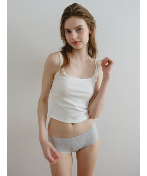 EAU CLAIR(オークレール)の「フィービブラトップ(Tシャツ/カットソー・レディース・ブラウン/グレー/ブラック/ホワイト・FREE)」の15枚目の写真