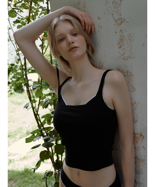 EAU CLAIR(オークレール)の「フィービブラトップ(Tシャツ/カットソー・レディース・ブラウン/グレー/ブラック/ホワイト・FREE)」の10枚目の写真