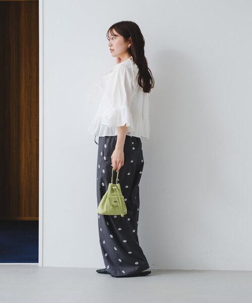 Kastane（カスタネ）の「【2026SSカタログ/4色展開】スエードミニバッグ（ショルダーバッグ・レディース・ピンク系その他/キャメル/ブラウン/ミント・FREE）」の19枚目の写真