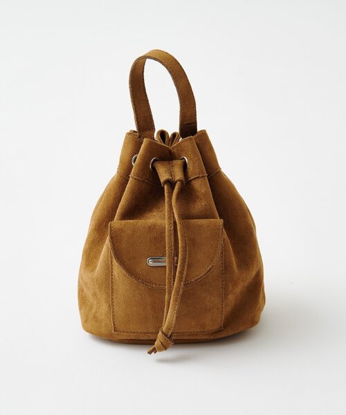 Kastane(カスタネ)の「【4色展開】スエードミニバッグ(ショルダーバッグ・レディース・ピンク系その他/キャメル/ブラウン/ミント・FREE)」の11枚目の写真