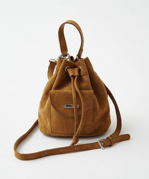 フェンディ バッグ スパイラルパスタ スウェード ミニ ショルダーバッグ FENDI - フェンディ バッグ スパイラルパスタ スウェード ミニ
