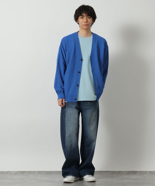 LAKOLE（ラコレ）の「バギーツイストデニムパンツ / 638216（デニムパンツ・メンズ・グレー/ブラック/ブルー・LARGE/SMALL/MEDIUM）」の4枚目の写真