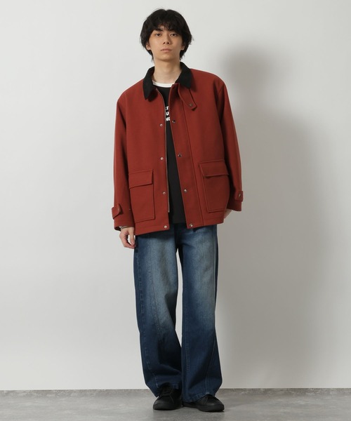 LAKOLE（ラコレ）の「バギーツイストデニムパンツ / 638216（デニムパンツ・メンズ・グレー/ブラック/ブルー・LARGE/SMALL/MEDIUM）」の5枚目の写真