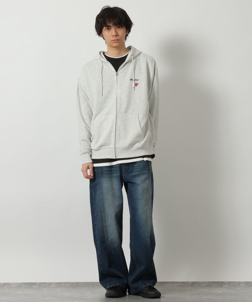 LAKOLE（ラコレ）の「バギーツイストデニムパンツ / 638216（デニムパンツ・メンズ・グレー/ブラック/ブルー・LARGE/SMALL/MEDIUM）」の6枚目の写真