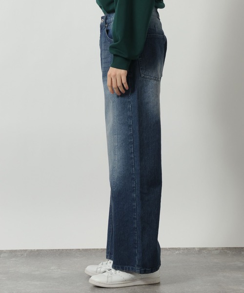 LAKOLE（ラコレ）の「バギーツイストデニムパンツ / 638216（デニムパンツ・メンズ・グレー/ブラック/ブルー・LARGE/SMALL/MEDIUM）」の12枚目の写真