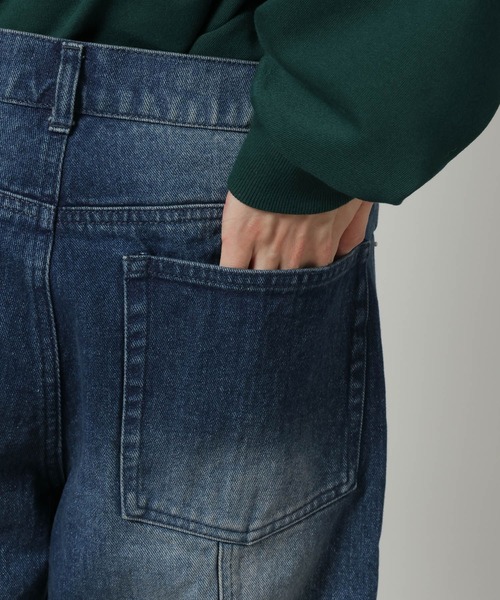 LAKOLE（ラコレ）の「バギーツイストデニムパンツ / 638216（デニムパンツ・メンズ・グレー/ブラック/ブルー・LARGE/SMALL/MEDIUM）」の14枚目の写真