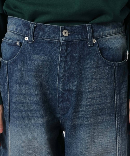 LAKOLE（ラコレ）の「バギーツイストデニムパンツ / 638216（デニムパンツ・メンズ・グレー/ブラック/ブルー・LARGE/SMALL/MEDIUM）」の15枚目の写真