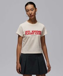 JORDAN BRAND（ジョーダンブランド）の「ジョーダン フライト ウィメンズ Tシャツ / Jordan Flight Women's T-Shirt IF3573-110 Pale Ivory（Tシャツ/カットソー）」