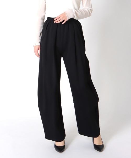 Jines（ジネス）の「ポンチカービーパンツ（その他パンツ・レディース・ホワイト/ブラック・38）」の2枚目の写真