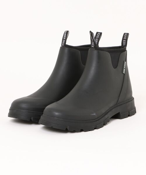 def/focus tokyo(デフフォーカストーキョー)の「RUBBER DUCK/ラバーダック レインブーツ【NEO RUBBER BOOT】(ブーツ・レディース・ブラック/ベージュ・41/40/38/39)」の1枚目の写真