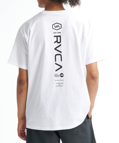 RVCA(ルーカ)の「RVCA メンズ RVCA STRAIGHT WAY サーフTシャツ 【2026年春夏モデル】(Tシャツ/カットソー・メンズ・ダークブルー/ホワイト/グレー/ブラック・X-LARGE/LARGE/MEDIUM/SMALL)」の2枚目の写真