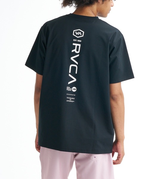 RVCA(ルーカ)の「RVCA メンズ RVCA STRAIGHT WAY サーフTシャツ 【2026年春夏モデル】(Tシャツ/カットソー・メンズ・ダークブルー/ホワイト/グレー/ブラック・X-LARGE/LARGE/MEDIUM/SMALL)」の3枚目の写真
