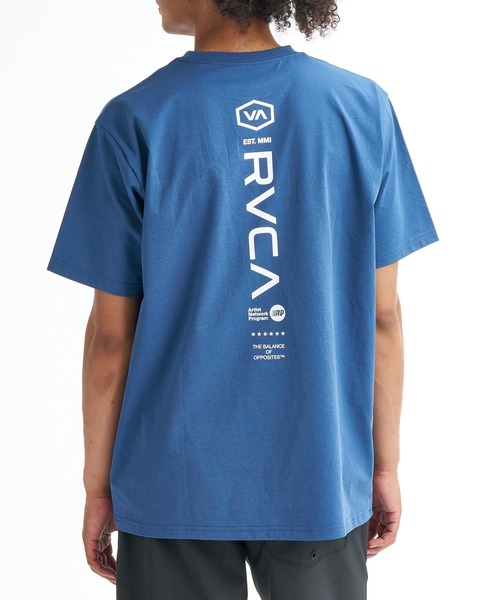 RVCA(ルーカ)の「RVCA メンズ RVCA STRAIGHT WAY サーフTシャツ 【2026年春夏モデル】(Tシャツ/カットソー・メンズ・ダークブルー/ホワイト/グレー/ブラック・X-LARGE/LARGE/MEDIUM/SMALL)」の16枚目の写真