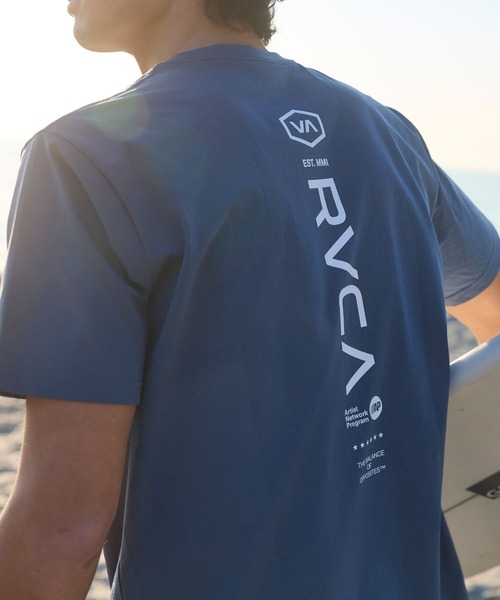 RVCA(ルーカ)の「RVCA メンズ RVCA STRAIGHT WAY サーフTシャツ 【2026年春夏モデル】(Tシャツ/カットソー・メンズ・ダークブルー/ホワイト/グレー/ブラック・X-LARGE/LARGE/MEDIUM/SMALL)」の14枚目の写真