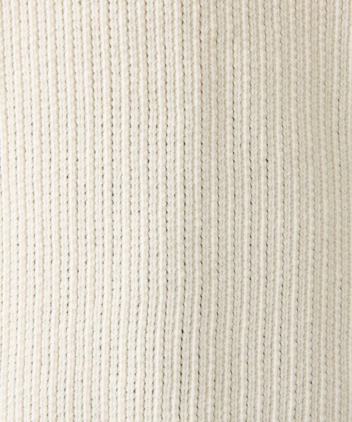 russet(ラシット)の「ノーカラーニットジャケット(カーディガン/ボレロ・レディース・アイボリー/ネイビー・FREE)」の15枚目の写真