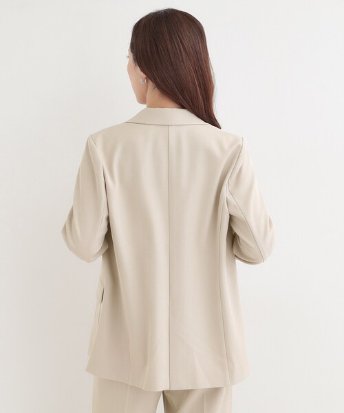 SHOO・LA・RUE（シューラルー）の「【多機能】オーバーサイズジャケット（テーラードジャケット・レディース・ナチュラル/グレー/ネイビー・10/04/03/02/01）」の9枚目の写真