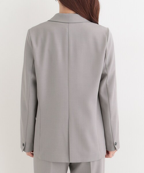 SHOO・LA・RUE（シューラルー）の「【多機能】オーバーサイズジャケット（テーラードジャケット・レディース・ナチュラル/グレー/ネイビー・10/04/03/02/01）」の18枚目の写真