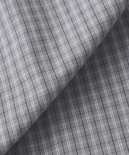 JOURNAL STANDARD relume（ジャーナルスタンダード　レリューム）の「JAMES FABRIC / ジェームスファブリック ボックスシルエット シャツ（シャツ/ブラウス・メンズ・サックスブルー/チャコールグレー/ベージュ/グリーン・LARGE/MEDIUM）」の9枚目の写真