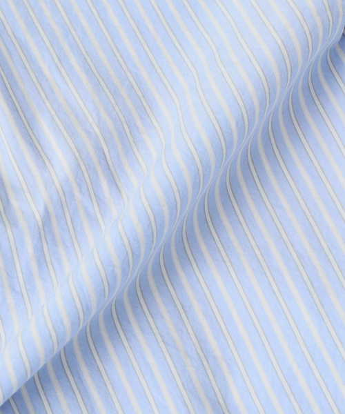 JOURNAL STANDARD relume（ジャーナルスタンダード　レリューム）の「JAMES FABRIC / ジェームスファブリック ボックスシルエット シャツ（シャツ/ブラウス・メンズ・サックスブルー/チャコールグレー/ベージュ/グリーン・LARGE/MEDIUM）」の12枚目の写真