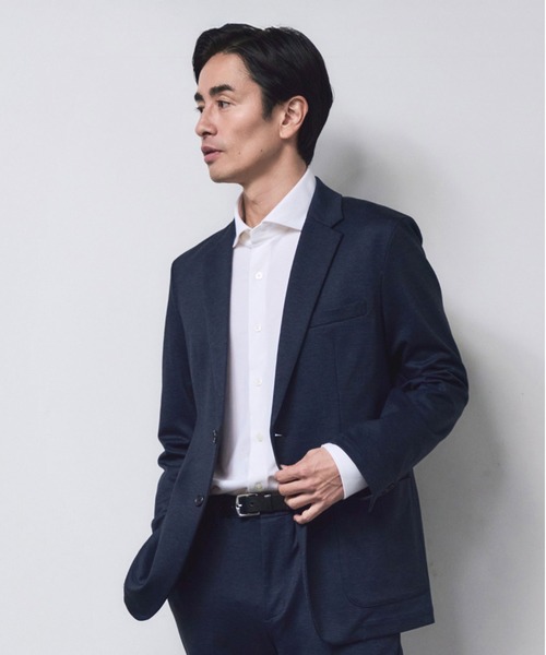 JUN STANDARD PICKS(ジュンスタンダードピックス)の「アルティマイタリアンカラーボタンダウンシャツ(ビジネスシャツ・メンズ・ホワイト/ブルー系その他/ブルー・LL/S/M/L)」の9枚目の写真