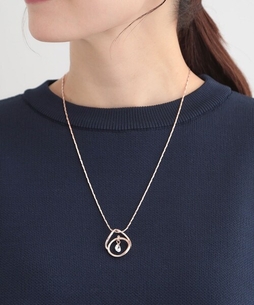 SHOO・LA・RUE（シューラルー）の「【2WAY】ゆれるきらきらネックレス（ネックレス・レディース・ゴールド/ピンクゴールド/シルバー・00）」の9枚目の写真