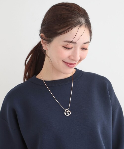 SHOO・LA・RUE（シューラルー）の「【2WAY】ゆれるきらきらネックレス（ネックレス・レディース・ゴールド/ピンクゴールド/シルバー・00）」の10枚目の写真