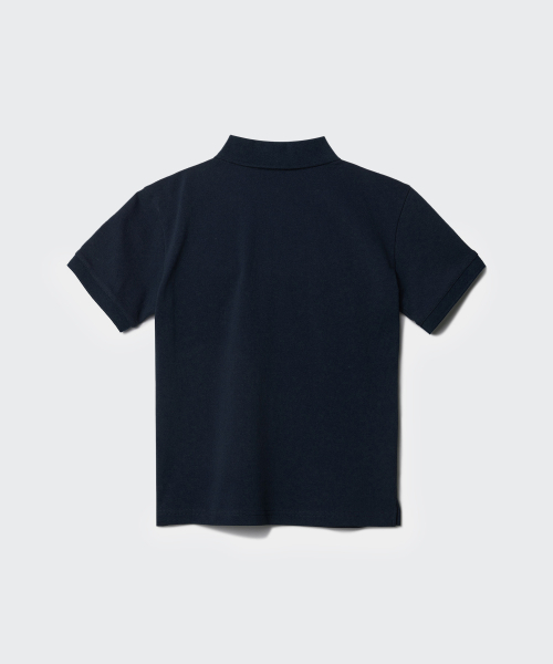 MUSINSA STANDARD KIDS（ムシンサスタンダードキッズ）の「[クールタンダード] ピケポロシャツ [ネイビー]（ポロシャツ・レディース・その他・110/120/130/140/150/160）」の6枚目の写真