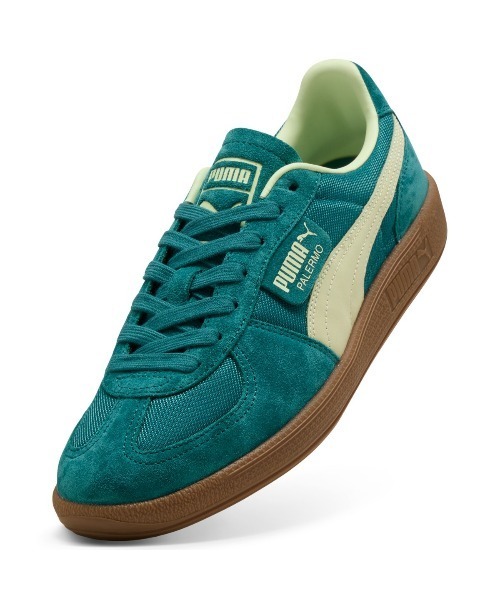 PUMA(プーマ)の「PUMA PALERMO VINTAGE UPDATE(プーマ ユニセックス パレルモ ヴィンテージ アップデート)(スニーカー・メンズ・ブラウン系/グリーン系・23cm/23.5cm/24cm/24.5cm/25cm/25.5cm/26cm/26.5cm/27cm/27.5cm/28cm/28.5cm/29cm)」の4枚目の写真