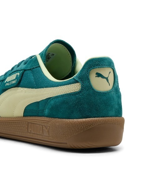 PUMA(プーマ)の「PUMA PALERMO VINTAGE UPDATE(プーマ ユニセックス パレルモ ヴィンテージ アップデート)(スニーカー・メンズ・ブラウン系/グリーン系・23cm/23.5cm/24cm/24.5cm/25cm/25.5cm/26cm/26.5cm/27cm/27.5cm/28cm/28.5cm/29cm)」の5枚目の写真