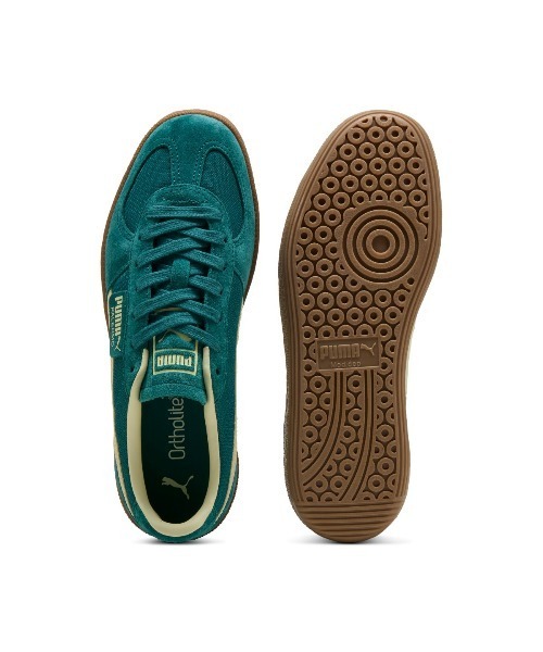 PUMA(プーマ)の「PUMA PALERMO VINTAGE UPDATE(プーマ ユニセックス パレルモ ヴィンテージ アップデート)(スニーカー・メンズ・ブラウン系/グリーン系・23cm/23.5cm/24cm/24.5cm/25cm/25.5cm/26cm/26.5cm/27cm/27.5cm/28cm/28.5cm/29cm)」の6枚目の写真