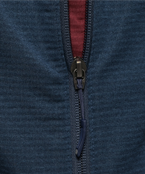 MARMOT(マーモット)の「ポーラテックパワーグリッドトラックジャケット(POLARTEC POWER GRID TRACK JACKET)(その他アウター・メンズ・ボルドー/インディゴブルー/ダークオリーブ・MEDIUM/LARGE/X-LARGE)」の7枚目の写真